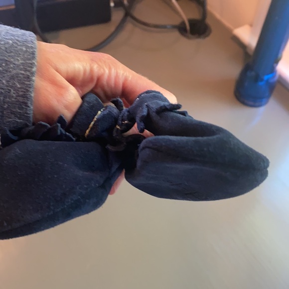 Navy freshly picked mocassins size 1 - Picture 3 of 3